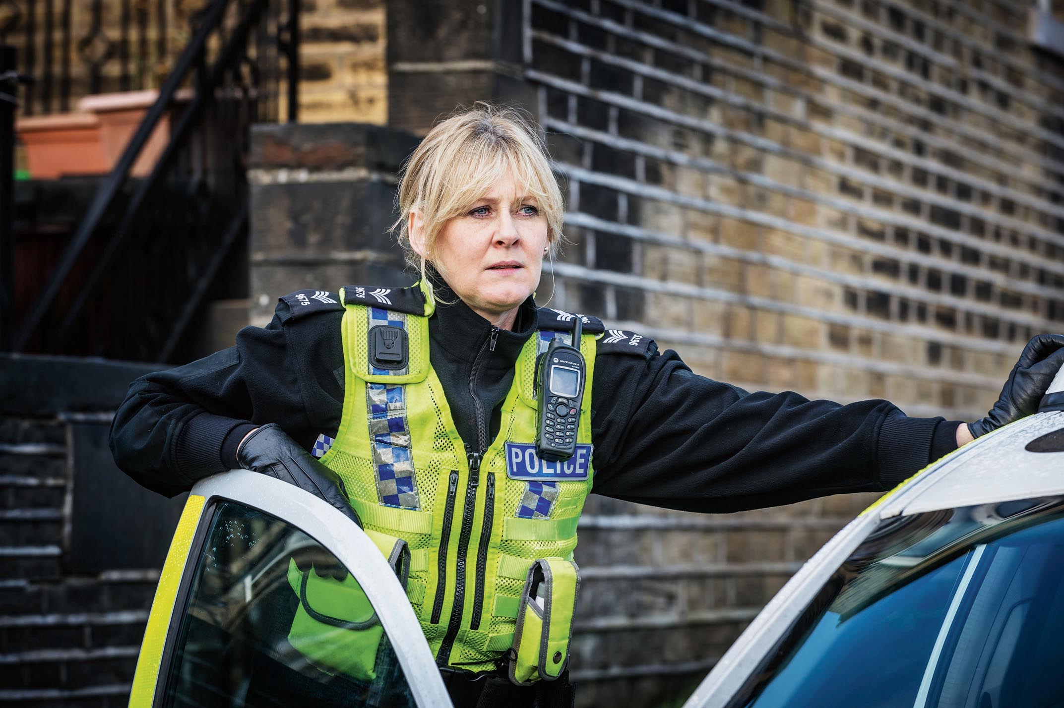 Programme Name: Happy Valley - TX: n/a - Episode: n/a (No. 1) - Picture Shows: Catherine (SARAH LANCASHIRE) - (C) Red Productions - Photographer: Ben Blackall